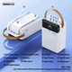 Зовнішній акумулятор повербанк power bank Remax RPP-566 80000mAh 5A 20W PD USB/Type-C Кабелі Ліхтарик Чорний - зображення 3