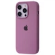 Чехол силиконовый VVave Premium Silicone Case Full для Apple iPhone 16 Pro black currant - изображение 1