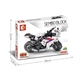 Конструктор Sembo Block мотоцикл Honda CBR 1000 RR (289 деталей) - зображення 6