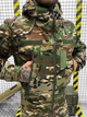 Тактична куртка Soft Shell з безліччю кишень та флісовою підкладкою Multicam S - зображення 3