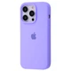 Чехол силиконовый VVave Premium Silicone Case Full для Apple iPhone 16 Pro light purple - изображение 1