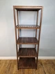 Стелаж (этажерка) 1500х520х360 мм WoodDecor из натурального дерева Коричневый - изображение 2