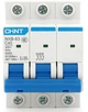 Автоматический выключатель CHINT NXB-63 3P C40 40A (YT31813) - изображение 2