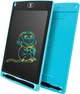 Детский графический цветной планшет Baby Shark LCD доска для рисования 8.5 дюймов Голубой (BS-bl) - изображение 8