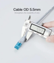 Патч-корд Vention Cat.5E UTP Patch Cable 1.5M Blue (VAP-A10-S150) - зображення 3