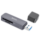 Картридер HOCO HB45 Spirit 2-in-1 USB 3.0 card reader Metal Gray (6942007620505) - изображение 3