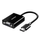 HDMI-VGA переходник UGREEN для мультимедиа, черный - изображение 1