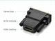 Переходник адаптер UGREEN 20124 DVI 24+1 Male to HDMI Female Adapter Black (UGR-20124) - изображение 5