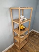 Стелаж (этажерка) 1500х520х360 мм WoodDecor из натурального дерева покрытый лаком - изображение 4