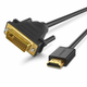 Перехідник UGREEN HDMI to DVI 2K Cable Male to Male Black 3m (UGR-10136) - изображение 1