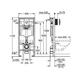 Grohe Rapid SL Інсталяція для унітазу - 38721001 - изображение 2