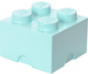 Pudełko do przechowywania klocków konstrukcyjnych LEGO Storage Brick 4 Aqua Blue (40031742) - obraz 2