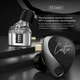 Наушники KZ Knowledge Zenith Castor Harman Target With Improved Bass Version, Gray, Mic - изображение 3