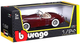 Металева модель автомобіля BBurago Jaguar XK 120 SE Roadster 1:24 Червона (4893993008018) - зображення 1