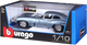 Металева модель автомобіля BBurago Jaguar E Coupe 1961 1:18 Сріблясто-блакитна (4893993120444) - зображення 1