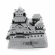 3D пазл Металлический Замок Химэдзи Metal Earth JS005 - изображение 3