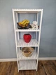 Стелаж (этажерка) 1500х520х360 мм WoodDecor из натурального дерева Белый - изображение 2