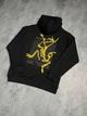 Худи унисекс с рисунком логотипа на клетке Arcteryx размер S черного цвета - изображение 5