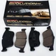 Колодки передні керамічні Ford Escape MK4 2020-2023 Maverick/Bronco Sport POWER STOP Z17 (172300) - зображення 1