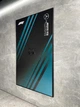 Арт Держатель Рамка на Стену 80x50 см. для фирменного конструктора Technic Mercedes-AMG F1 W14 E Performance (42171) Type-E - изображение 13