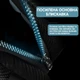 Рюкзак міський з RFID захистом проти сканування Tigernu T-B3899 для ноутбука 15.6" з USB об'єм 21 л Чорний під карбон - зображення 4