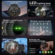 Смарт-часы мужские Lemfo HW50 black тонометр, пульсоксиметр, звонки, разговор по часам - изображение 4
