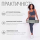 Коврик для йоги и фитнеса EasyFit EF-1924s-GYBK TPE+TC ECO-Friendly двухслойный каремат в чехле 6 мм Серый с черным (56002551) - изображение 2