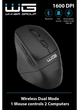 Mysz Winner Group WG5 Sea Mouse Wireless Black (8591194116414)  - obraz 6