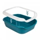 Туалет для котів з бортиком Природа Comfort L 49*39*15 см (ультрамарин) - зображення 3