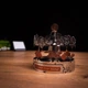 Коллекционная модель-конструктор Metal Time Riding the Best Механическая карусель (MT042) - изображение 12