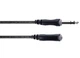 Балансный аудио кабель удлинитель Jack 6,3 stereo Male — Jack 6,3 stereo Female Cordial EM 5 VK 5м - изображение 2
