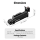 Ручка Neewer ST49 для стабілізатора DJI RS2/RSC2/RS3/RS3 PRO GIMBAL - зображення 9