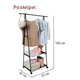 Пересувна вішалка для одягу до 20 кг The New Coat Rack (160х55х42см) 088k - зображення 2