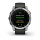 Сталевий розумний годинник Garmin Epix Gen 2 (010-02582-01) cірий з силіконовим ремінцем - изображение 9