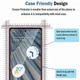 Защитное стекло PHENVEL 2.5D для Google Pixel 9 Pro XL (Полностью прозрачное стекло) - изображение 4