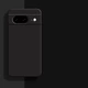 Силіконовий чохол для Google Pixel 8a (з мікрофіброю всередині) Чорний - изображение 2