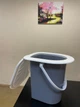 Ведро для туалета (биотуалет) Консенсус 17л серое металик устойчивое - изображение 4