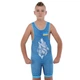 Трико для борьбы детское Ukraine SP-Sport 6606 размер 5XS (138-142см) Blue - изображение 1