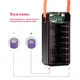 Збірний Повербанк S21 63000 mAh, АКБ 18650 x 21 шт. в комплекті, 22.5W, з ліхтарем, чорний - зображення 4