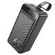 Портативный аккумулятор HOCO J123C Element 60000mAh 22.5W Black - изображение 1
