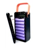 Збірний Повербанк S21 63000 mAh, АКБ 18650 x 21 шт. в комплекті, 22.5W, з ліхтарем, чорний - зображення 11