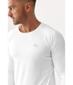 Футболка спортивна Radical Vital Zip LS, білий (vatal-zip-ls-wt) L - зображення 4