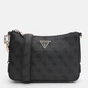 Сумка багет седло женская маленькая Guess HWESG9-51018-CLO COAL LOGO (190231872467) - изображение 1