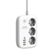 Удлинитель мережевий з Wi-Fi роутеромLDNIO SEW3452 3 порти / PD / 3USB / 1 QC 3.0 / 1 Type-C (34390-01_730) - изображение 4