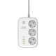 Удлинитель мережевий з Wi-Fi роутеромLDNIO SEW3452 3 порти / PD / 3USB / 1 QC 3.0 / 1 Type-C (34390-01_730) - изображение 5
