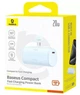 Портативная батарея Powerbank Baseus Compact Fast Charging Power Bank Type-C Edition 5000mAh 20W P10068306313-00 Blue - изображение 3