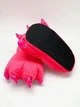 Тапочки-кигуруми Когти Лапы Монстра Для Девочки My Kigu Домашние Мягкие Плюшевые Малиновый 39-41 (Д13047) - изображение 3