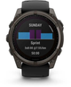 Смарт-часы Garmin fenix 8 51mm Solar Sapphire Carbon Gray Dlc Titanium With Black and Pebble Gray Silicone Band (010-02907-11) - изображение 4
