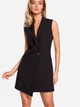 Плаття коротке літнє жіноче Made Of Emotion M439 2XL Чорне (5903068441745) - зображення 1