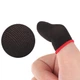 Игровые напальчники Wasp Feeler черные (аналог Flydigi от Xiaomi) с красным манжетом для игры на телефоне Pubg Call of Duty mobile - изображение 4
